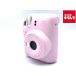 [ б/у ] [ прекрасный товар ] Fuji пленка камера мгновенной печати instax mini 12 [ Cheki ]bro Sam розовый 