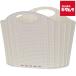  Kiyoshi рыбная промышленность складной корзина для белья 38L ротанг style слоновая кость { срок поставки примерно 2 неделя }