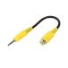 RCA вилка сетевого шнура = Mini штекер φ3.5mm.! изменение видео кабель ( изображение для )AD-515 [Camera]