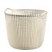 CURVER( CarVer ) Knit вязаный раунд корзина белый 30L CV-201