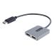  Star Tec StarTech MST ступица /DisplayPort1.4 подключение /2 экран /4K60Hz HDMI/30cm кабель /DSC, HBR3/te