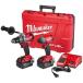 Milwaukee 2796-22 M18 FUEL ONE-KEY 18-Volt Lithium-Ion Brushless Cordless Hammer Drill/Impact Driver Combo Kit