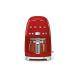 Smegkohi- Manufacturers Retro Style 10 Cup Programmable Coffee Maker Machine Red [ parallel imported goods ]