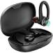 Wireless Earbuds, TTQ Bluetooth Headphones 80Hrs Playback with Wireless Charging Case and Earhooks Over Ear Waterproof Earphones with Mic for Working