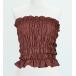  хула автомобиль - кольцо tube top блуза Brown 1663br