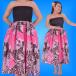  хула tube top платье розовый F размер 1677piF
