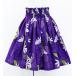 хула юбка пау одиночный 78cm длина лиловый 2918
