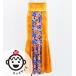  Kids фламенко высокий талия русалка юбка rose orange 120*140 размер FSp-20