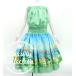  хула двойной юбка пау &amp; tube top комплект Hawaiian цветок & море J3196-5
