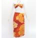  Short парео &2WAYbla верх комплект гибискус orange J3259-14