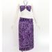  Short парео &2WAYbla верх комплект mo дыра ×kahiko лиловый J3259-18