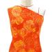  Hawaiian * фламенко ткань rose (rokelani) рисунок ko морщина ткань orange KH-540-OR2-K 3-5 рабочий день после отправка 