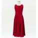  хула Kei ki( Kids ) bell спальное место одноцветный One-piece платье красный 120 размер p3r120