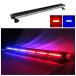  Ame pato specification 12V 24V[94.5cm]LED указатель поворота балка модель [ красный & голубой ] COB chip прикуриватель источник питания магнит WB8236-8Spa карты стробоскоп сигнальный фонарь 