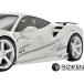 M's ե顼 488GTB 488ѥ (2015.07-) ROWEN WORLD PLATINUM ɥƥå   FRP   Ferrari 1F003J00