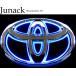 [M's] Toyota GR86 ZN8 60 серия Harrier 50 серия Prius 260 серия Premio Junack задний LED trance эмблема тонкий линия ( голубой ) синий juna k неоригинальный LTE-T11