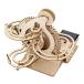  construction animation equipped assembly type wood 3D electric puzzle marble machine .... solid puzzle wooden 