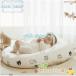  детская кроватка baby подушка празднование рождения перевозка новорожденный младенец вращение . предотвращение детские постельные принадлежности bed хлопок безопасность удобный in bed круг мытье ok