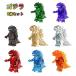  Lego сменный Mini fig Godzilla 8 body LEGO мини фигурка блок игрушка Kids ребенок бесплатная доставка развивающая игрушка сборка 6 7 8 9 лет мужчина 