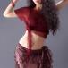  Berry Dance урок надеты tops choli Berry танцевальный костюм .. ламе Kirakira tops 5 минут рукав короткий рукав Berry Dance урок надеты Dance 