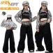  Kirakira украшен блестками девочка Kids танцевальный костюм выставить Jazz Dance Корея k-pop ребенок одежда тренировка надеты группа одежда презентация постановка одежда верх и низ se