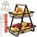 2 уровень дерево [ бесплатная доставка ] корзина кухня корзина Fruits Basket корзина место хранения подставка кухня корзина стирка корзина модный Северная Европа style 
