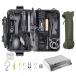  Survival комплект 22 позиций комплект Survival товары Survival комплект набор инструментов Survival нож мульти- tool предотвращение бедствий товары свет .. огонь уличный кемпинг 