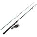  искусственная приманка на кальмара удилище комплект 2 деталь удилище S802L + PE линия имеется катушка удочка катушка комплект [o]
