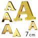  акрил производства Gold зеркало вырезки знак алфавит 7cm "Enchante" labo[.. пачка соответствует ]