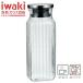 iwaki イワキ スクエアサーバー 296K-SV サーバー 水出し茶 アイスコーヒー コンパクト ピッチャー 耐熱ガラス