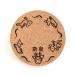  Nara. souvenir circle cork Coaster all pattern approximately 82×4mm[.. packet correspondence ]