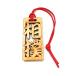  Nara. souvenir Chinese character tree .2 character idiom sumo approximately 74×35×6mm strap approximately 5cm [.. packet correspondence ]