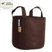  roots сумка Brown 5 галлон *. рука есть ( ширина = диаметр 28cm, высота 26cm)