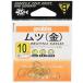  Gamakatsu (Gamakatsu)mtsu крюк золотой 10 номер рыболовный крючок 