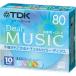 TDK CD-R музыка для 80 минут цвет Mix рука .. соответствует 10 листов упаковка CD-RDE80CMX10N