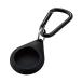  Elecom AirTag кейс силиконовый чехол (kalabina имеется ) черный AT-SCKBK