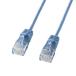 ����掠�ץ饤 CAT6���LAN�����֥� ľ��3.2mm�˺٥����� (3m) 1Gbps/250MHz RJ45 �ĥ��ޤ��ɻ� �֥롼 KB-