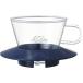  Carita Kalita кофе дриппер wave серии стеклянный 1~2 человек для дымчатый голубой WDG-155 #05065
