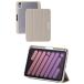  Elecom iPad mini7(A17 Pro 2024 год ) mini6 no. 6 поколение кейс soft кожа &me задняя сторона прозрачный серый juTB-