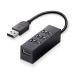  Elecom USB ступица 2.0 автобус энергия 4 порт 10cm с магнитом . функция принцип MacBook/Surface Pro/Chromebo