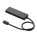  Elecom usb ступица USB3.1 Gen1 Type-C A женский 4 порт автобус энергия 30cm кабель MacBook/iPad/Surfac