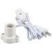  ом (OHM) фарфор resepE17 1.5m код переключатель есть белый HS-L1715ZRS-W 00-7075 ом электро- машина 