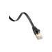  Sanwa Supply LAN кабель CAT7 (1m) Flat ушко поломка предотвращение RJ45 коннектор 10Gbps/600MHz Giga bit i-sane