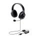  Elecom headset Mike имеется USB over head проводной обе уголок 40mm driver черный HS-HP30UBK