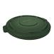  Raver meido(Rubbermaid) BRUTE круглый контейнер 38L (10 галлон ) для крышка зеленый FG260900DGRN