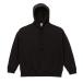[ united a потертость ] 10.0oz T/C большой Silhouette тренировочный тянуть over парка ( обратная сторона ворсистый ) 563101 черный XL