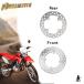 �݊��i �z���_ CRF230L/M XR250R/CRM250R/XLR250 �p �t�����g���A�u���[�L�f�B�X�N���[�^�[