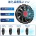 ���[ �ŋ�12V�Ή� �󒲍�ƕ��t�@���Z�b�g 20000mAh�o�b�e���[ �ǉ��� ��e�� 4�i�K���߉\ 9���H���̓t�@�� �d���� �M���Ǒ΍� �啗�� �j�����p PSE�F�؍ς� �֘A�摜5