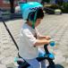 Kids шлем Shark голубой S детский шлем same Kids велосипед легкий вентиляция размер регулировка животное BMX ролик лезвие самокат 