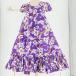  б/у Royal Creations Royal klie-shonz хула костюм One-piece платье лиловый серия оттенок белого Гаваи производства гибискус рисунок Ray рисунок симпатичный ....